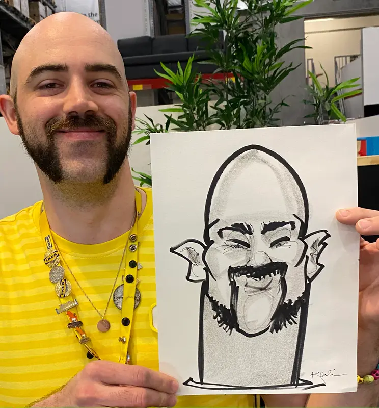 Black-n-White Caricatures gallery 3