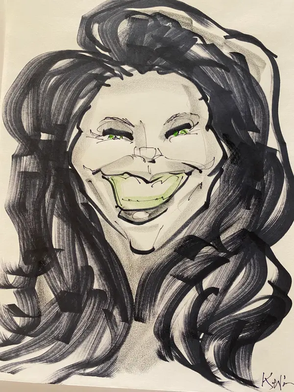 Black-n-White Caricatures gallery 5