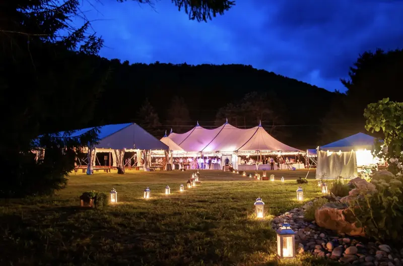Sailcloth Wedding Tent