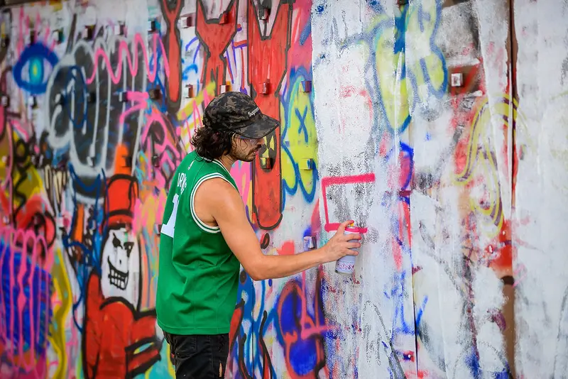 Interactive Graffiti walls